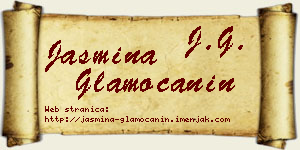 Jasmina Glamočanin vizit kartica